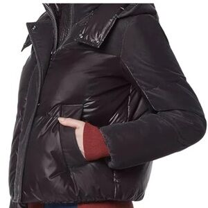 Andrew Marc Vega Down Puffer Coat Jacket Size Small S - Pavement